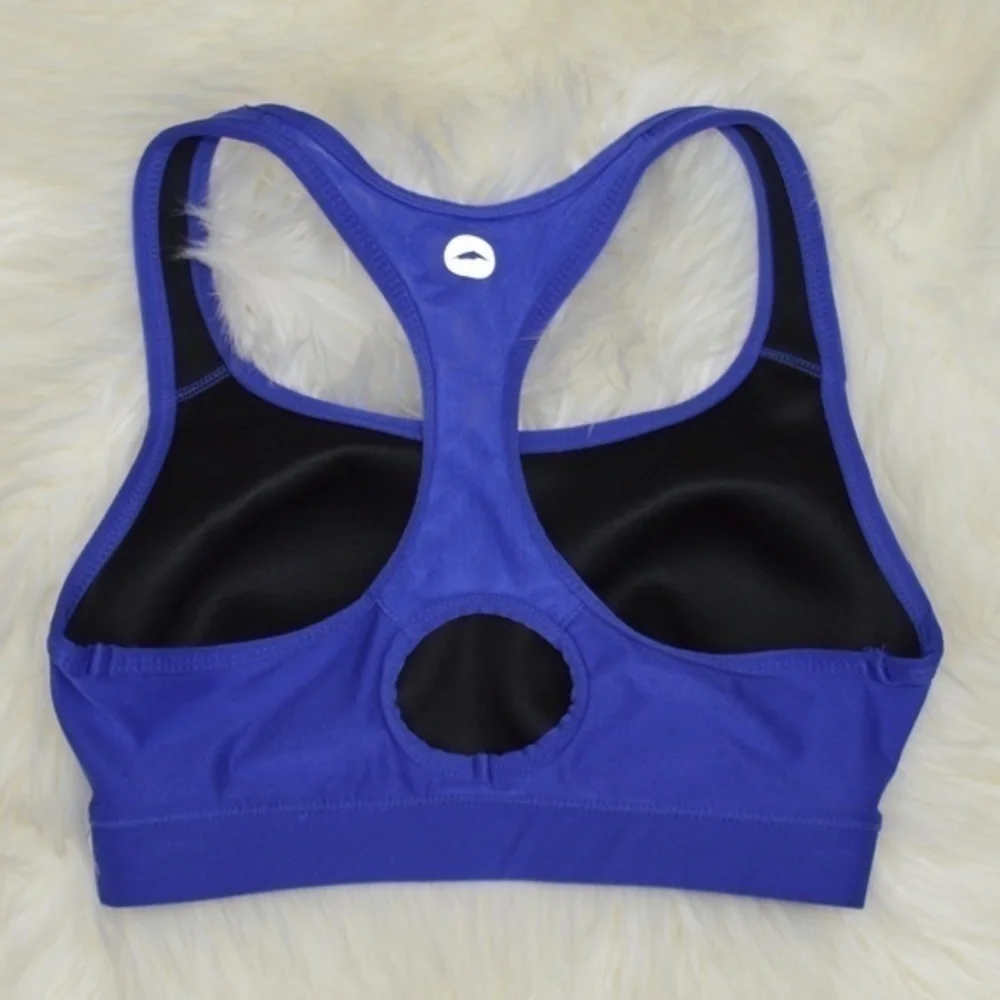 Avia High Support Keyhole Back Sports‎ Bra, Size Small, Purple